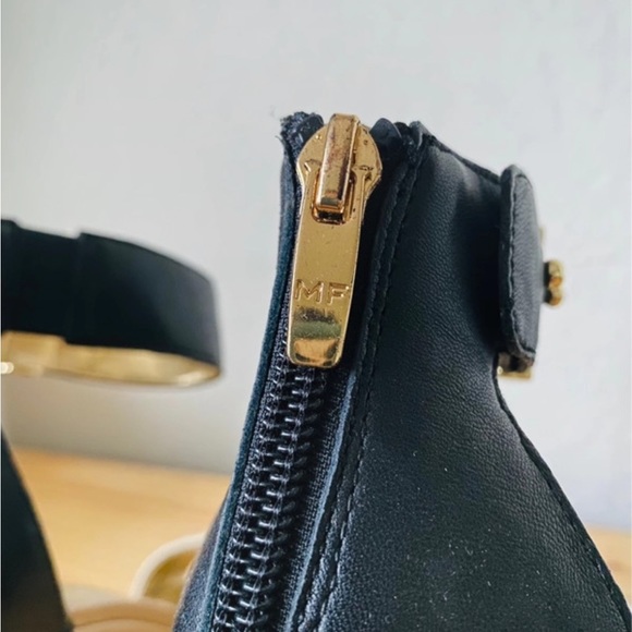 Marc Fisher Corri Leather Wedge Sandal - Size: 8 - Picture 9 of 12